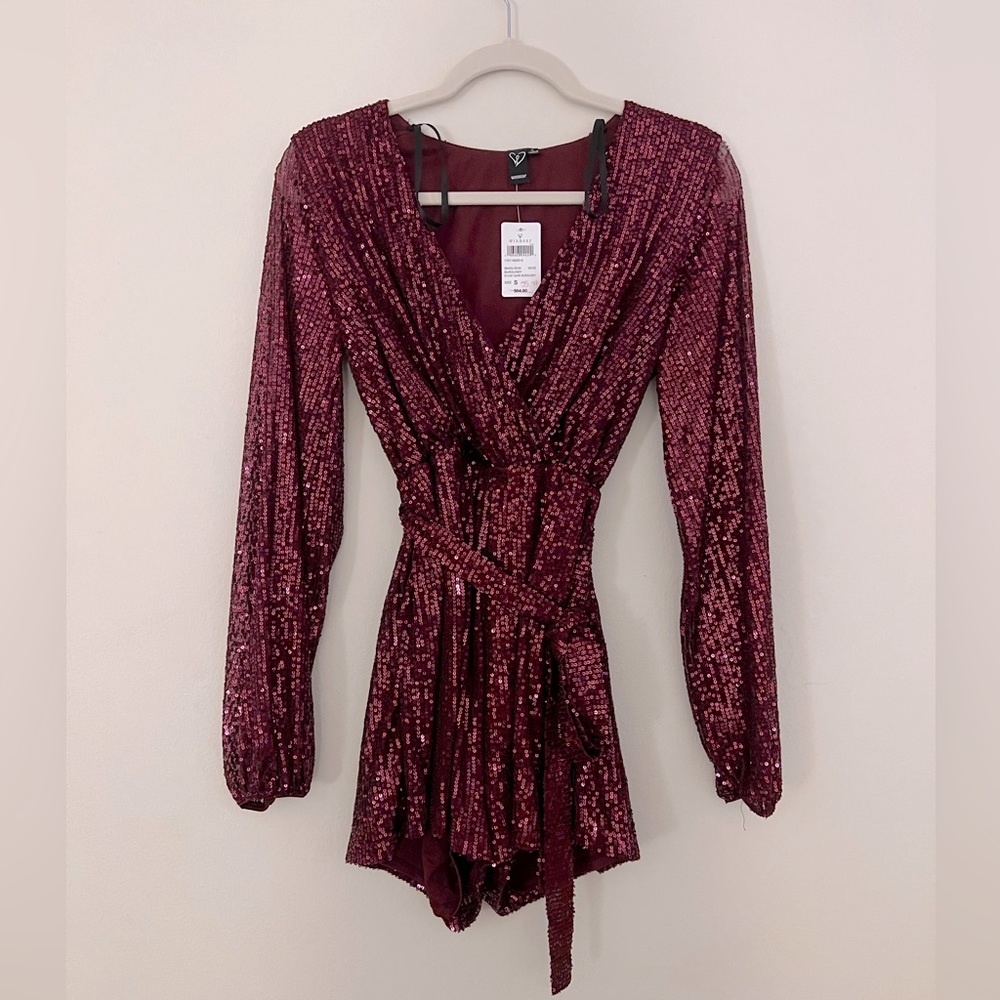 NEW - Windsor Burgundy Party Holiday Dress
